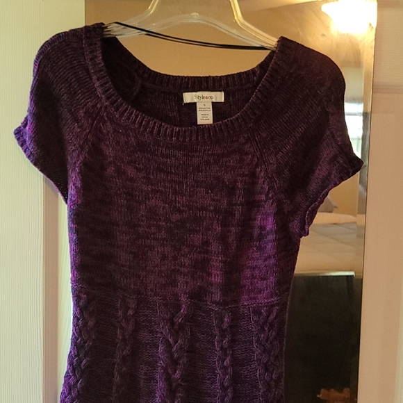 Style&Co Small short sleeved sweater dress. - Picture 2 of 4